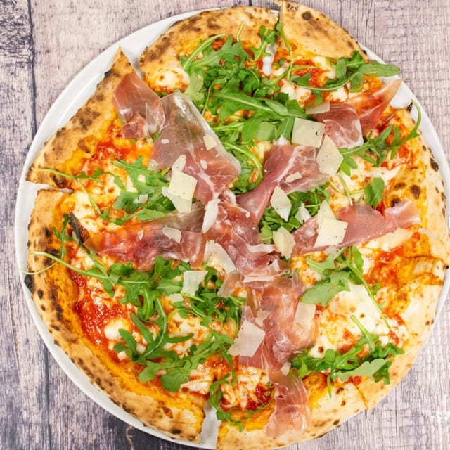 Parma pizza.